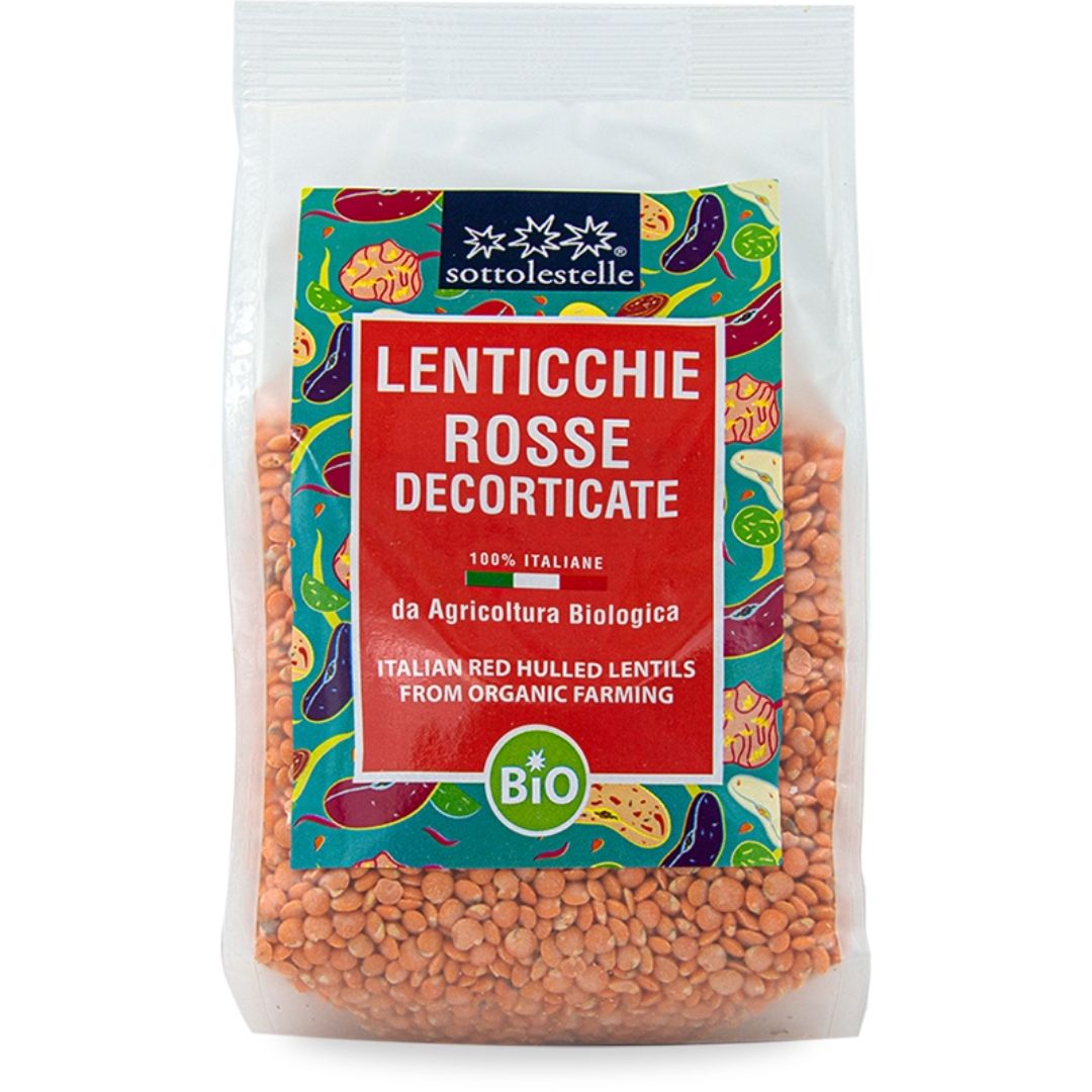 LENTICCHIE ROSSE DECORTICATE ITALIANE