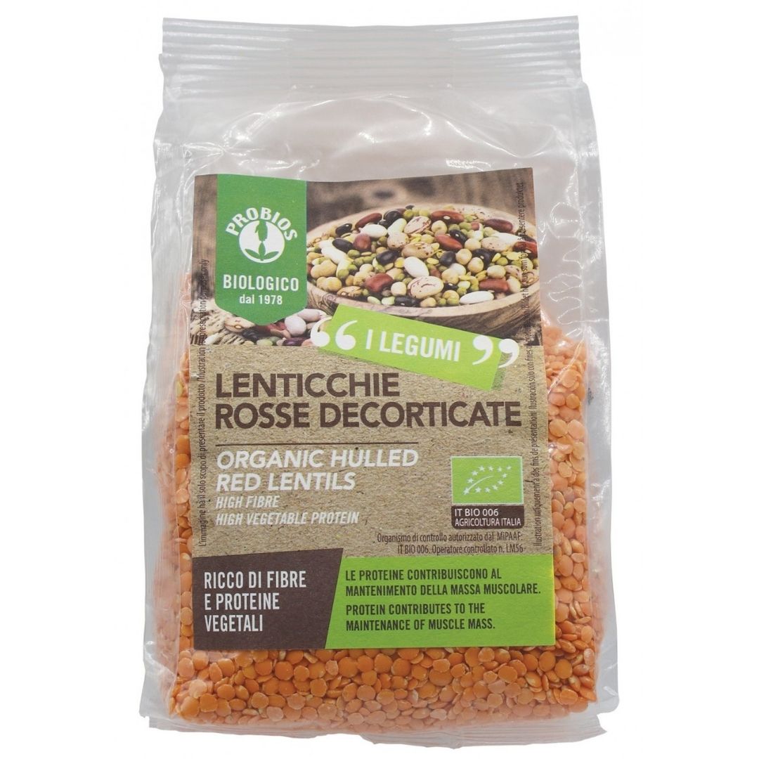 LENTICCHIE ROSSE DECORTICATE