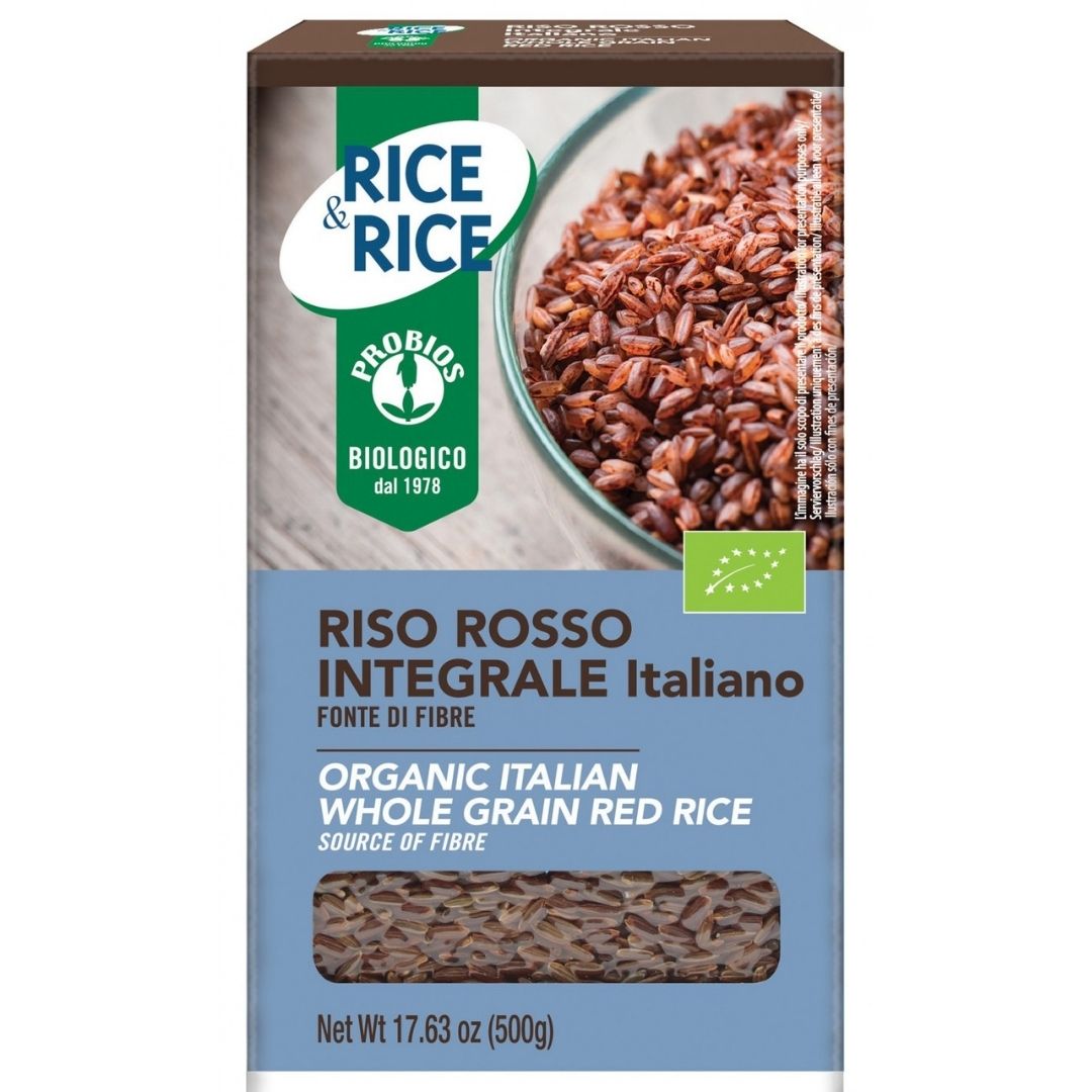 RISO ROSSO INTEGRALE 500G