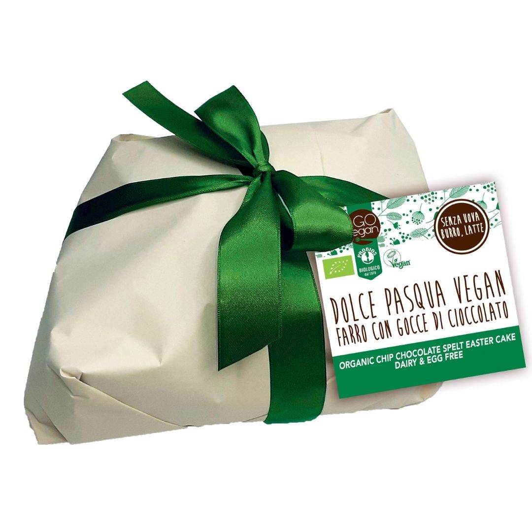 COLOMBA VEGAN CON FARRO E CIOCCOLATO