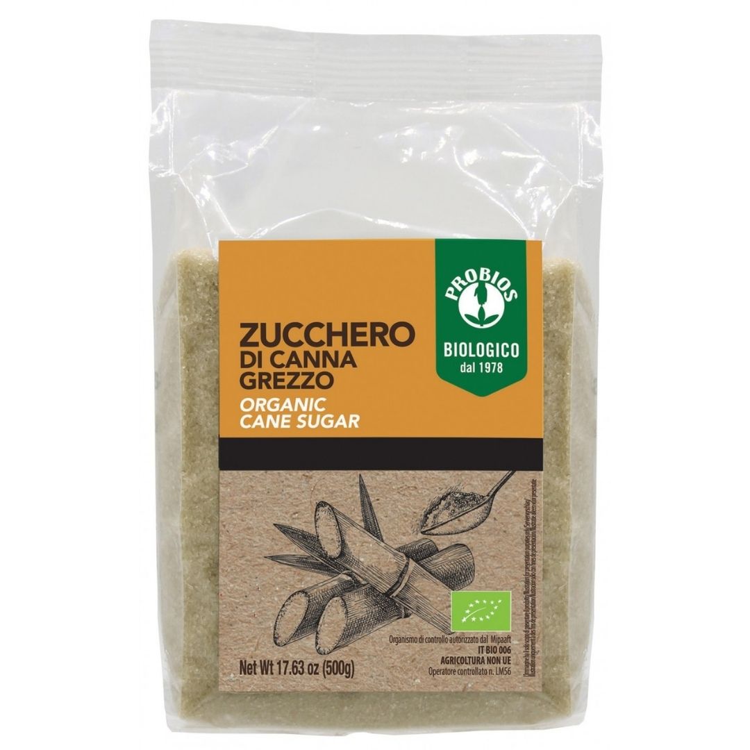 ZUCCHERO DI CANNA GREZZO 500G