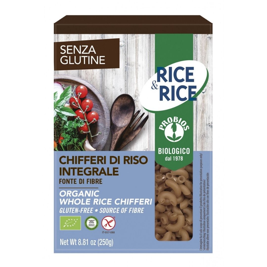 CHIFFERI RISO INTEGRALE 250G