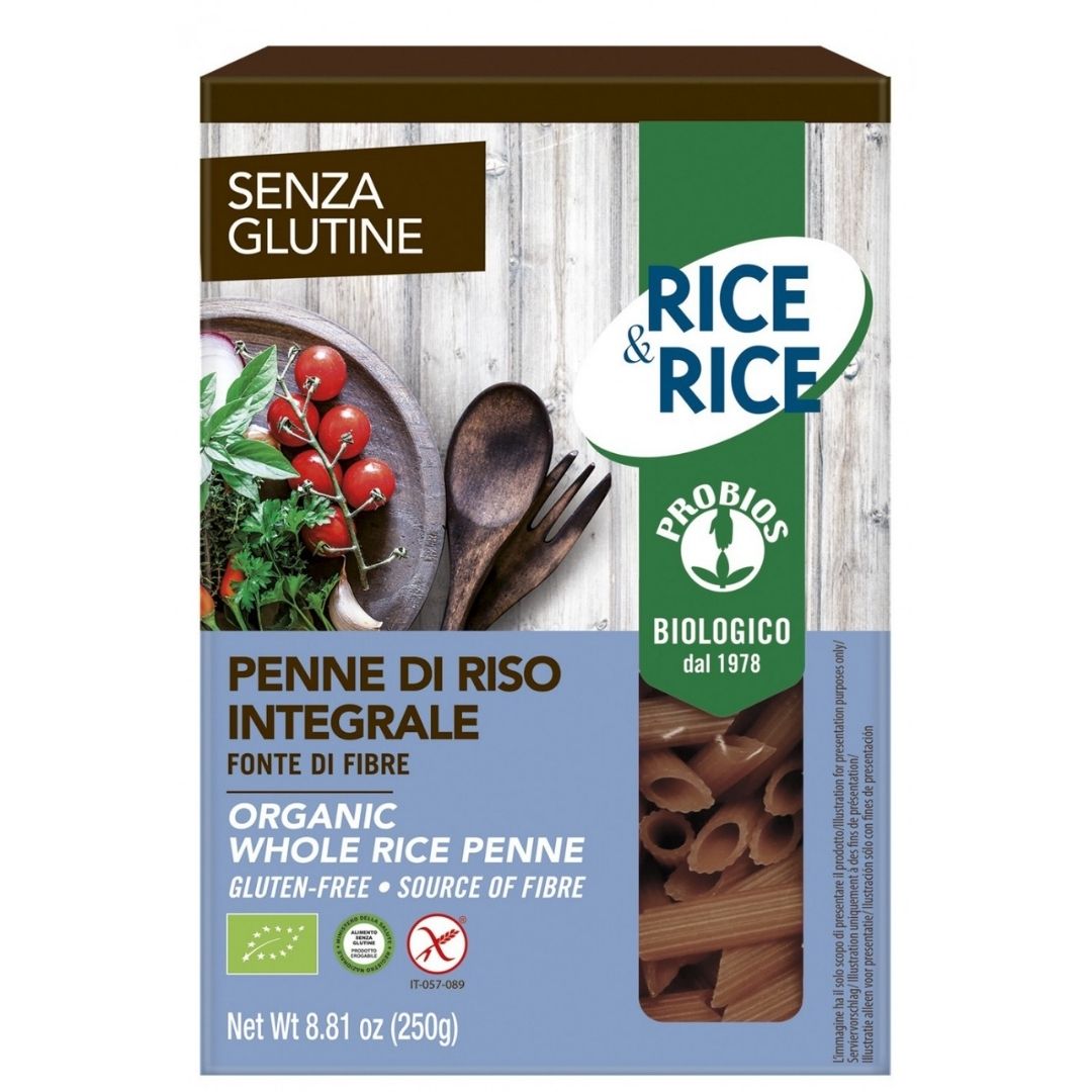 PENNE DI RISO INTEGRALE 250G