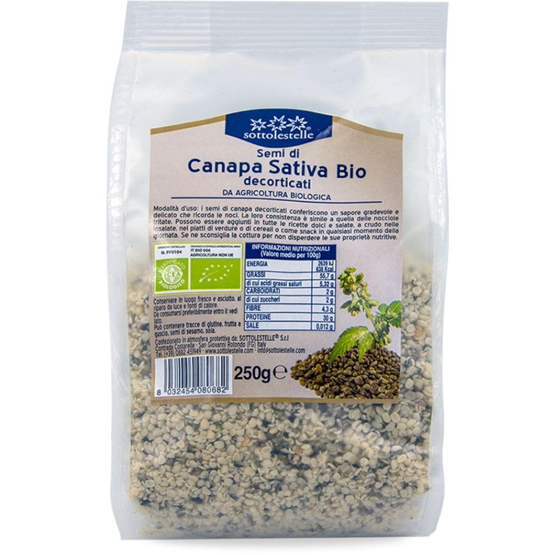 SEMI DI CANAPA DECORTICATI