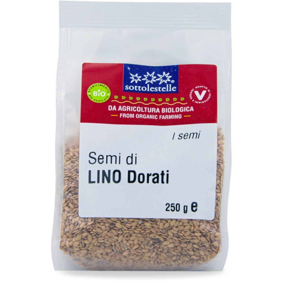 SEMI DI LINO DORATI