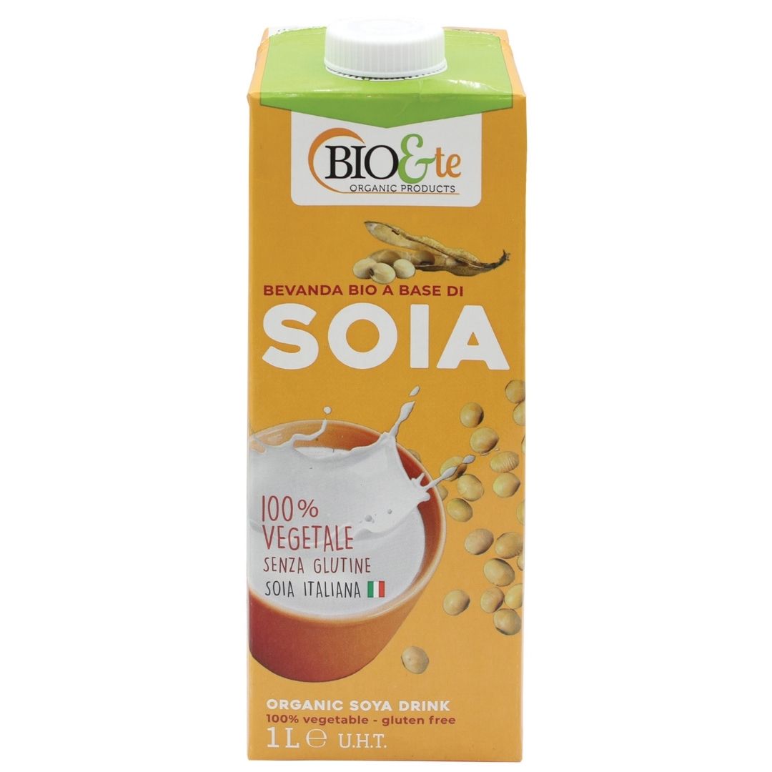 BEVANDA DI SOYA NATURAL UHT BIO&TE