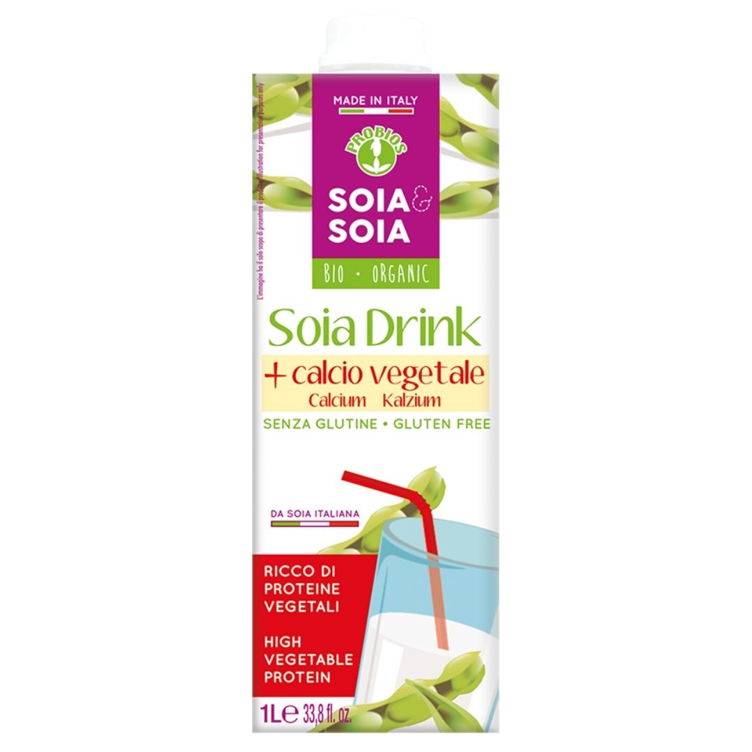 BEVANDA DI SOIA CON CALCIO VEGETALE 1L