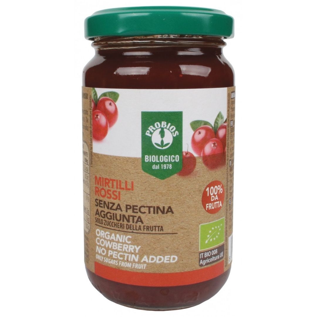 COMPOSTA DI MIRTILLO ROSSO-SENZA PECTINA