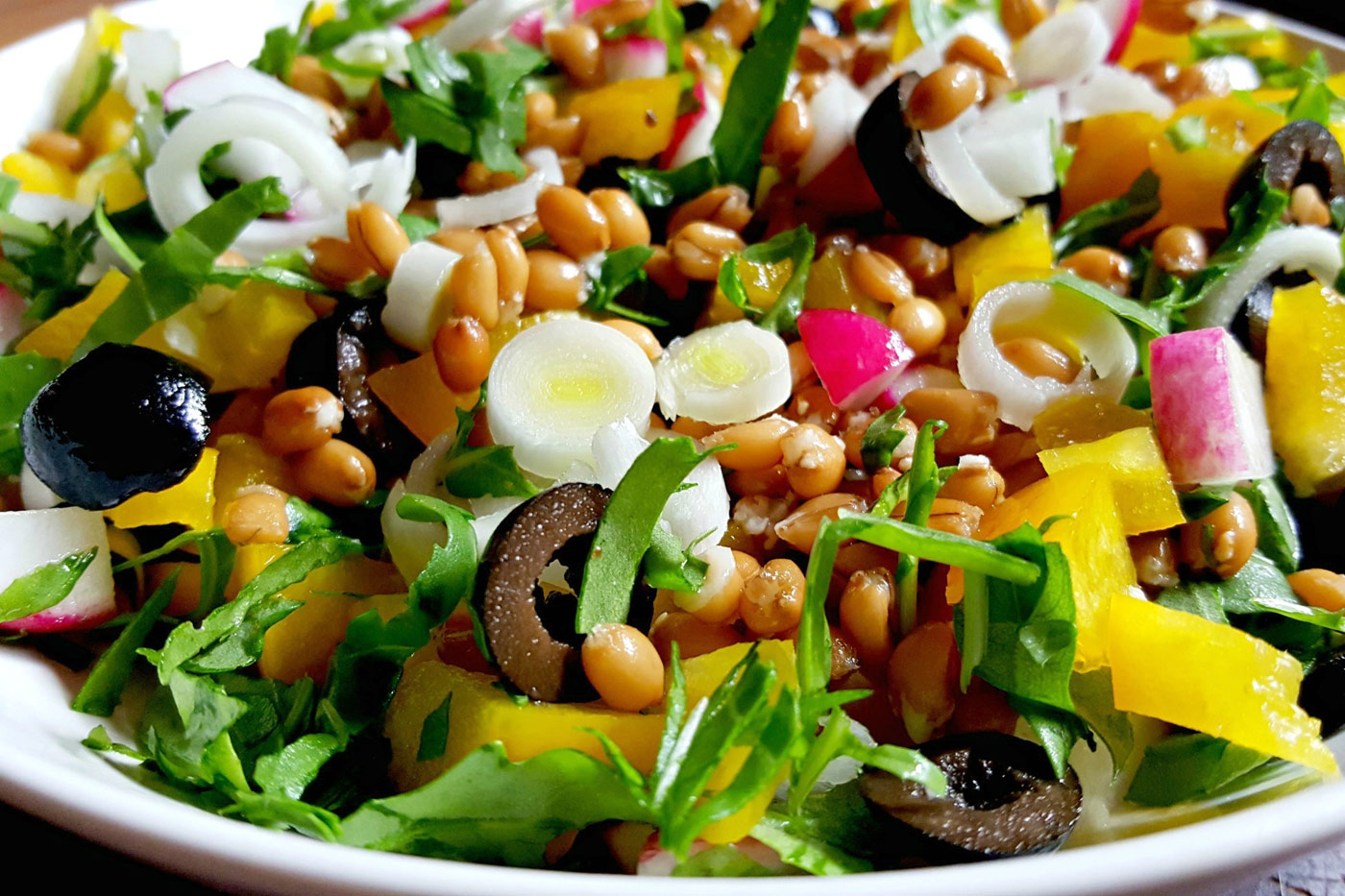 Insalata di farro estiva